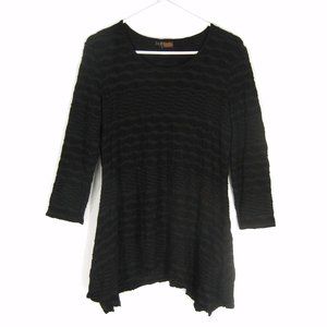 TIANELLO Jersey Asbury Tunic Shirt Top M Stretch